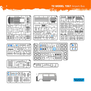 AK Interactive AK35033 T2 MODEL 1967 AIRPORT BUS 1/35 – image 12