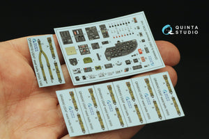 Quinta Studio QD48494 B-26B/C Marauder 3D-Printed coloured Interior on decal paper (ICM) 1/48 – Bild 4