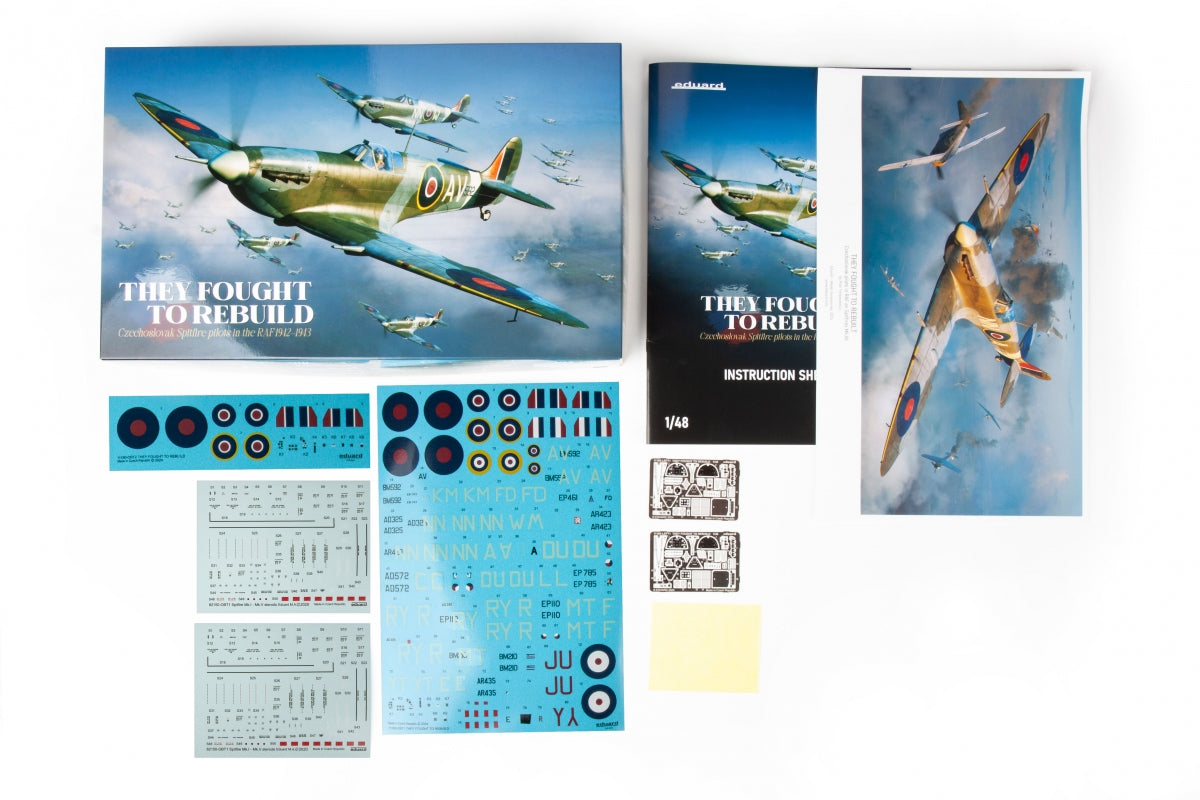 Eduard 11180 THEY FOUGHT TO REBUILD DUAL COMBO 1/48 – zdjęcie 3