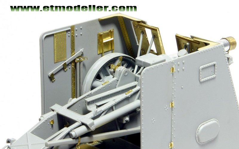 E.T. Model E35-007 WWII German Pz.Kpfw.I Ausf.B 15cm &amp;quot;BISON&amp;quot; (For DRAGON 6259) 1/35 – imagen 9
