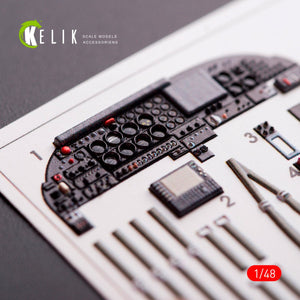 KELIK K48007 A-37B DRAGONFLY INTERIOR 3D DECALS FOR TRUMPETER KIT 1/48 – image 4