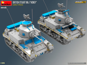 MiniArt 35421 BRITISH STUART MK.I HONEY EARLY PROD. INTERIOR KIT 1/35 – immagine 5