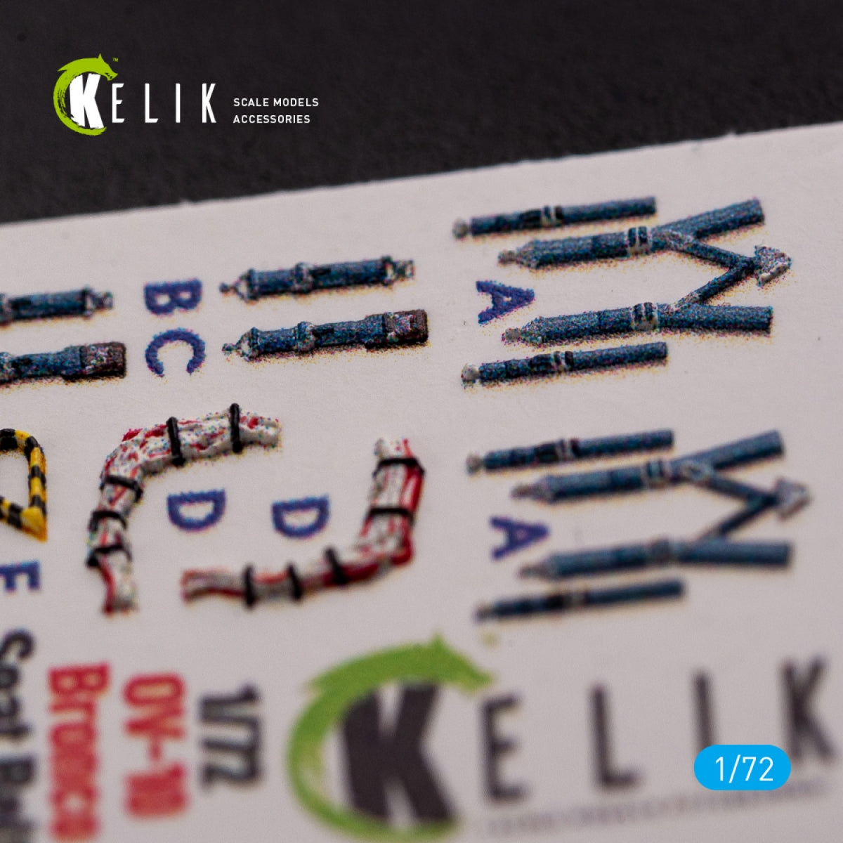 KELIK K72081 OV-10D+ &amp;quot;Bronco&amp;quot; interior 3D decals for ICM kit 1/72 – immagine 8