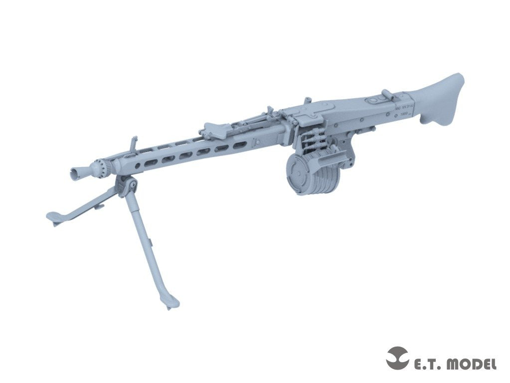 E.T. Model P35-218 Modern German Mg3 Machinegun &amp;amp; Ammo Box ( 3D Print ) 1/35 – zdjęcie 5