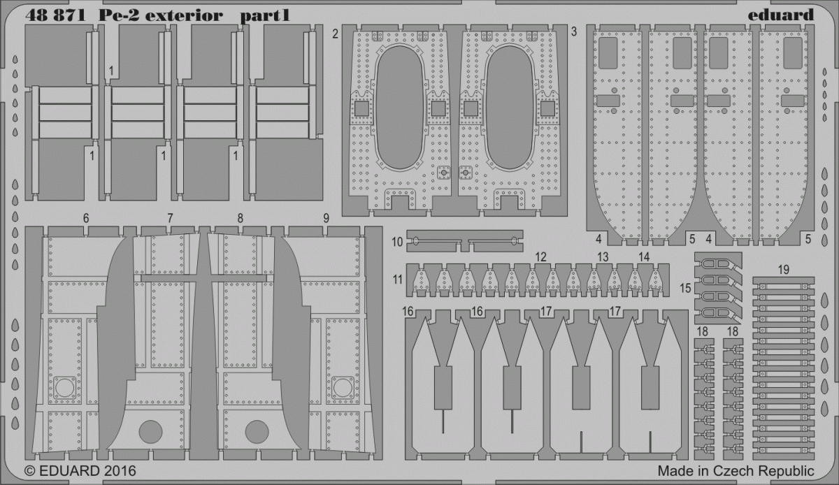 Eduard 48871 Pe-2 extérieur 1/48 ZVEZDA – image 2