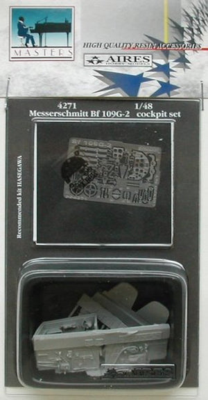 Aires 4271 Bf 109G-2 cockpit set 1/48 Hasegawa