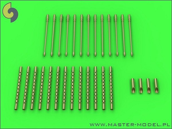 Master AM-32-058 Boeing B-17 Flying Fortress - ensemble de mitrailleuses - canons Browning M2 calibre .50 avec cache-flammes (1/32)