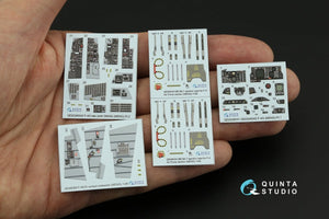 Quinta Studio QD48342 F-4G late 3D-Printed &amp;amp; coloured Interior on decal paper (Meng) 1/48 – immagine 3