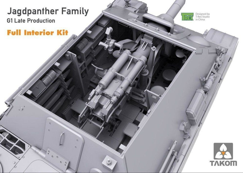 Takom 2106 JAGDPANTHER G1 CHASSEUR DE CHARS ALLEMAND PRODUCTION TARDIVE 1/35 – image 2