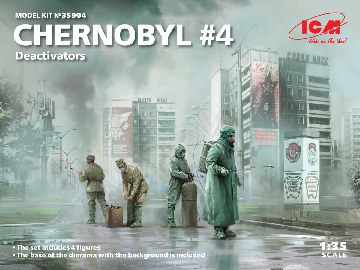 ICM 35904 Chernobyl 4 Deactivators 1/35 – zdjęcie 2
