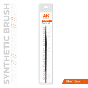 AK Interactive AKB004 AK SYNTHETIC BRUSH – ROUND 4/0 – imagen 2