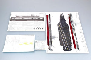 Trumpeter 05753 USS Dwight D.Eisenhower CVN-69 1978 1/700 – zdjęcie 3