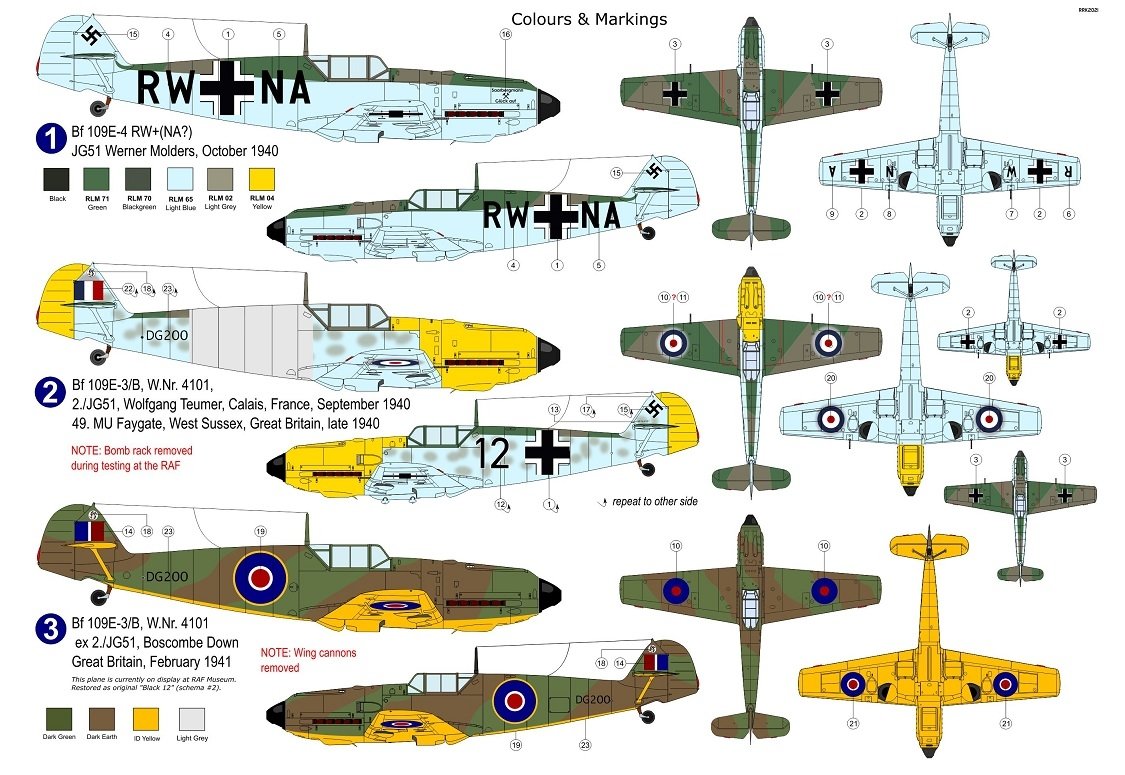 AZ Model AZ7689 Bf 109E-3 „Special marking“ 1/72 – zdjęcie 2