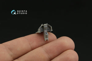 Quinta Studio QD48388 F-16A MLU 3D-Printed &amp;amp; coloured Interior on decal paper (Kinetic) 1/48 – immagine 9