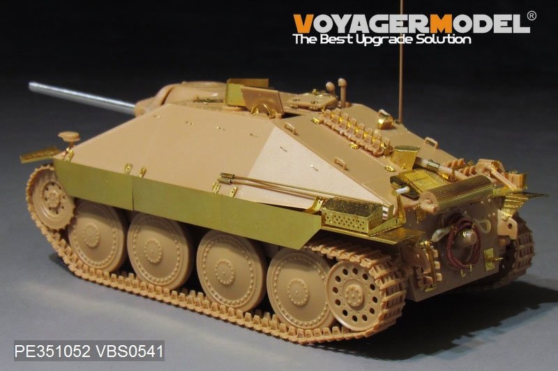 Voyager Model PE351052B WWII German Sd.Kfz.138/2 Hetzer Tank Destroyer Early Version (B ver include Gun Barrel) For ACADMY 13278 1/35 – immagine 8