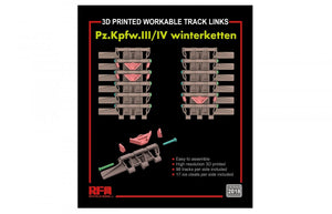 Rye Field Model 2018 Pz.Kpfw.III/IV winterketten 1/35 – immagine 2