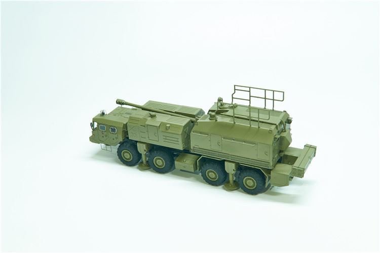 Modelcollect PP72001 Russian 130 mm coastal defense gun A-222 bereg pre-painted Kit 1/72 – imagen 8