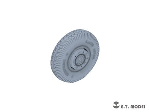 E.T. Model P35-107 WWII German Sd.Kfz.234 Large Diameter Weighted Wheels Type.7 1/35 – immagine 4