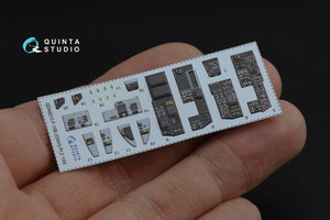 Quinta Studio QD48213 F-15B 3D-Printed &amp;amp; coloured Interior on decal paper (GWH) 1/48 – Bild 11