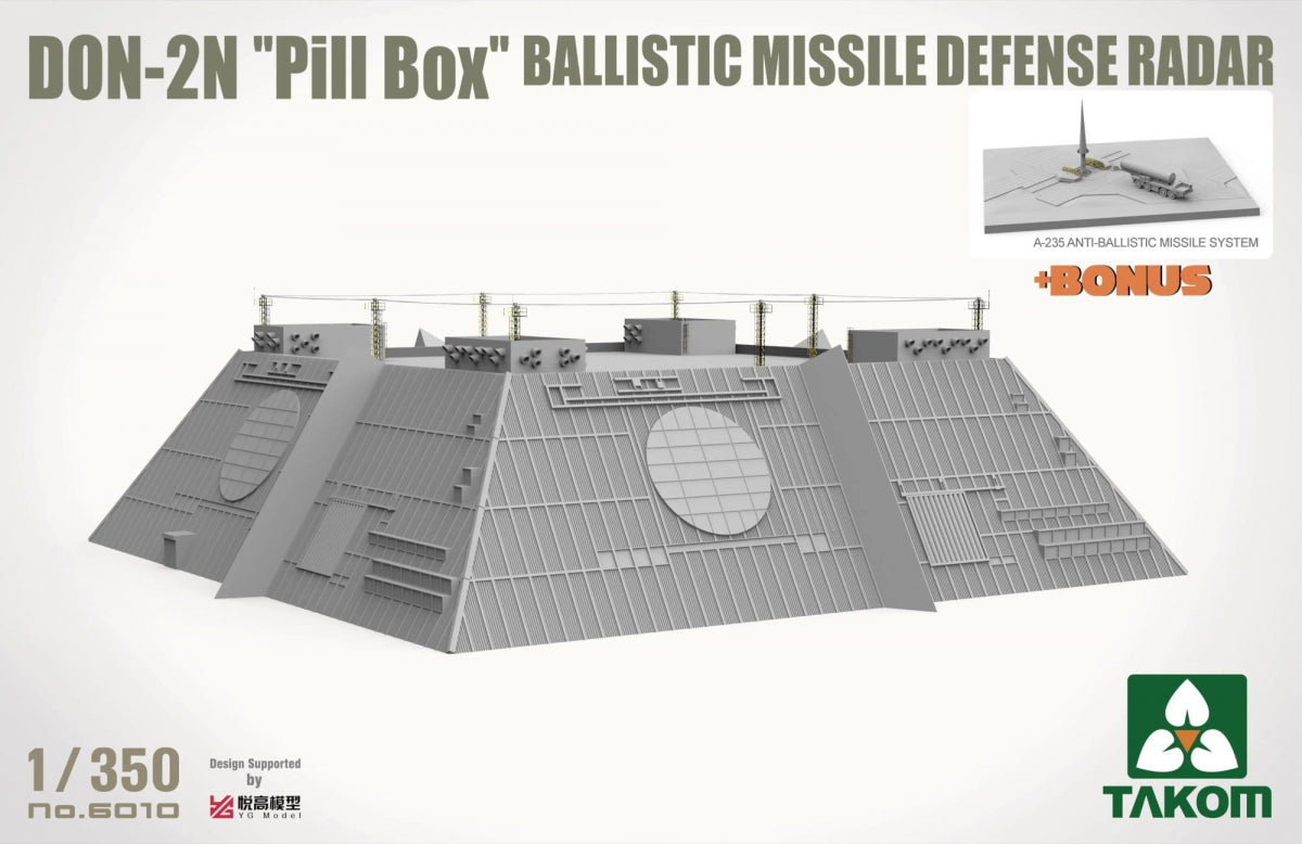 Takom 6010 DON-2N Pill box Ballistic Missile Defense Radar 1/350 – image 3