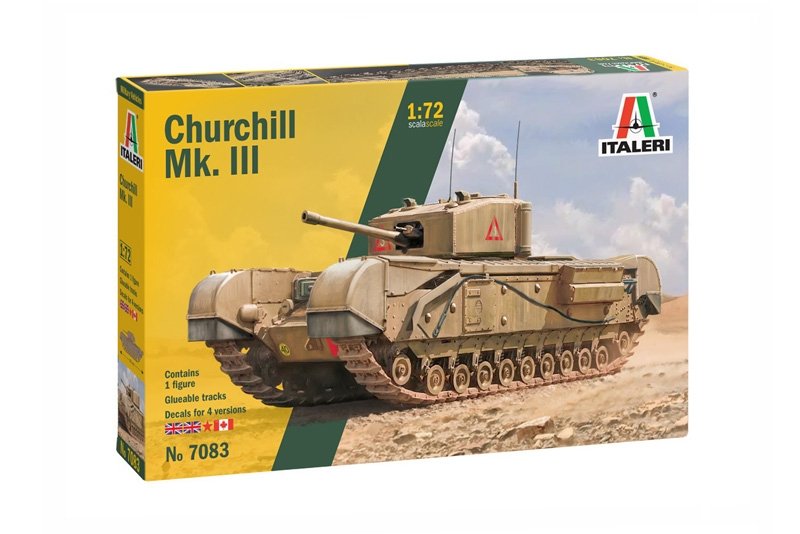 Italeri 7083 Churchill Mk. III 1/72 – Bild 2