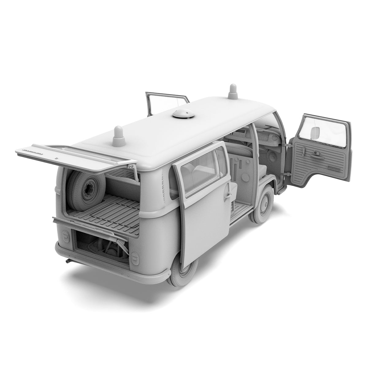 AK Interactive AK35023 T2 MODEL 1967 PUBLIC SERVICE 1/35 – zdjęcie 7