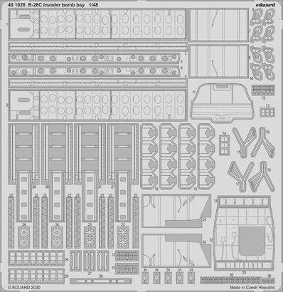 Eduard BIG49270 B-26C Invader ICM 1/48 – imagen 5