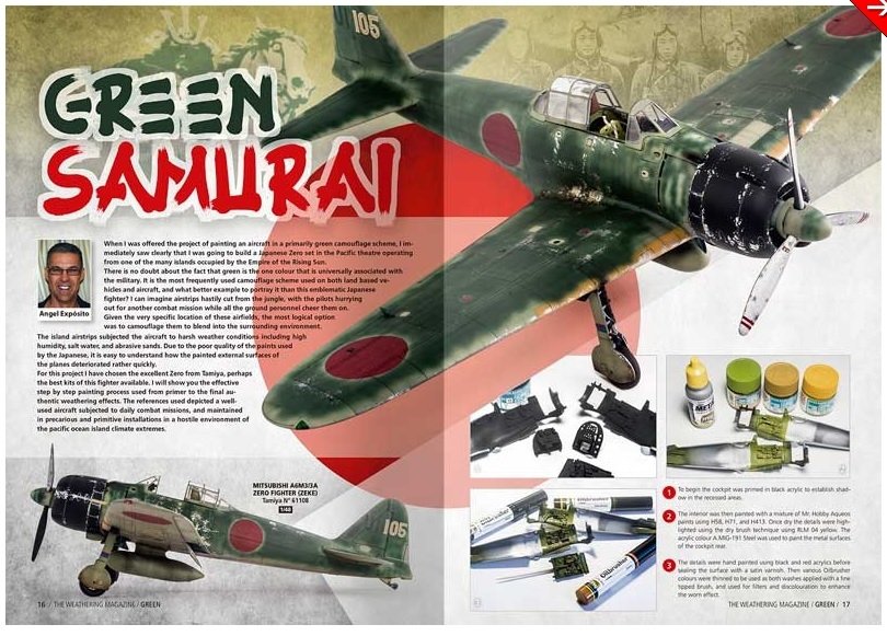 AMMO de Mig Jimenez 4528 The Weathering Magazine vol.28 Vert (Version anglaise) – image 2