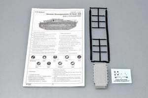Trumpeter 07257 German Sturmgeschutz III Ausf. C/D 1/72 – immagine 3