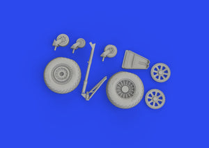 Eduard 648965 TBF/ TBM wheels w/ pattern ACADEMY 1/48 – imagen 5