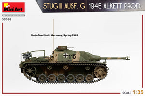 MiniArt 35388 STUG III AUSF. G 1945 ALKETT PROD. 1/35 – immagine 18