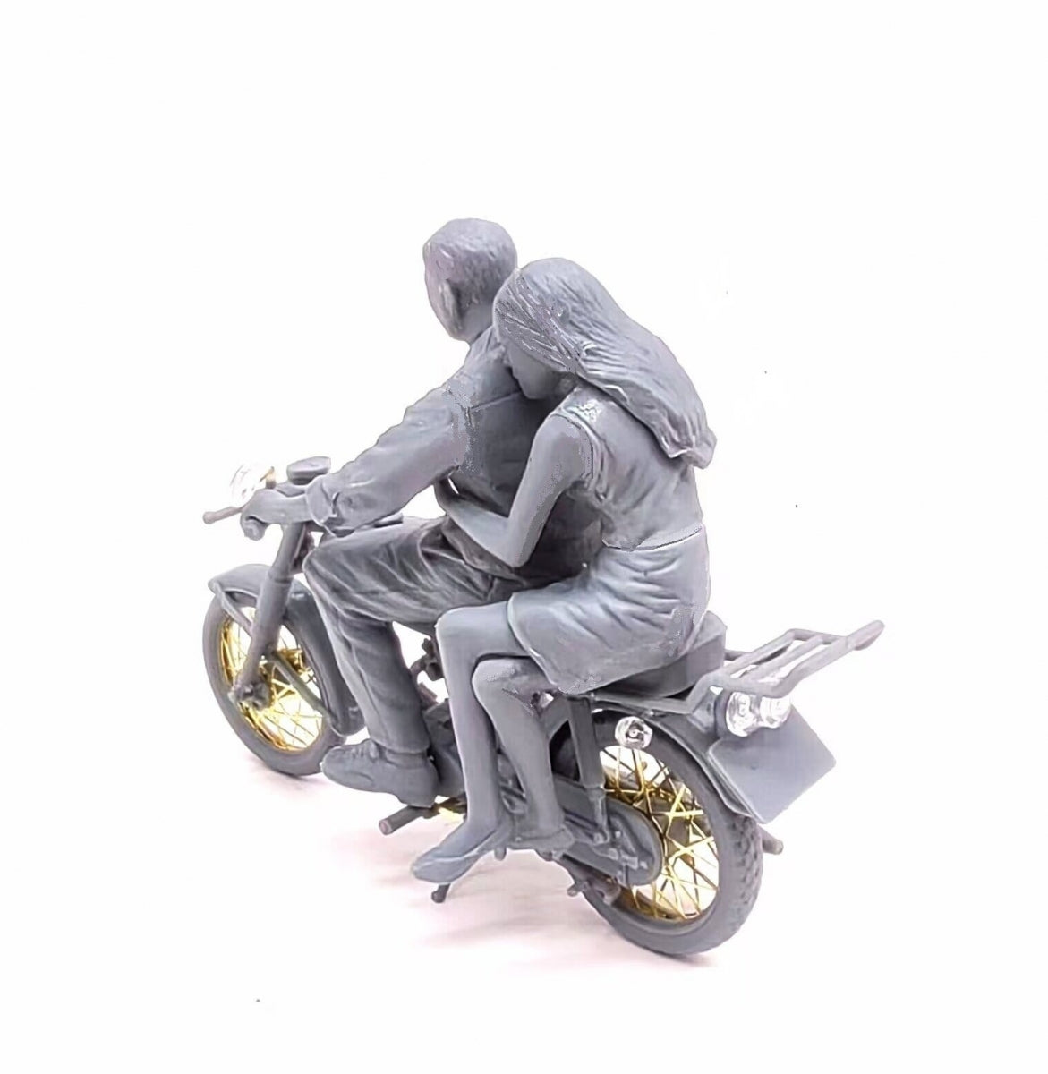 Gecko Models 35GM0127 60’~70&amp;#39;s Southern Vietnamese &amp;amp; Japanese SS50E Motorbike Set 1/35 – immagine 5