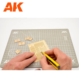 AK Interactive AK8230 LASER CUT WOODEN BOX 004 BIOHAZARD (3 UNITS) 1/35 – immagine 3