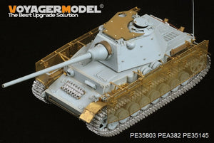 Voyager Model PE35803 WWII German Pz.Kpfw.IV Ausf.J (mit Panther F turret) For DRAGON 6824 1/35 – zdjęcie 6