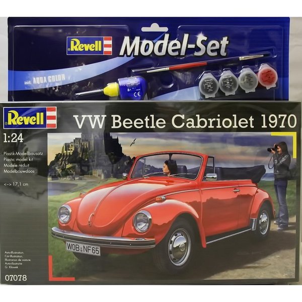 Revell 67078 VW Beetle Cabriolet 70 1/24 Zestaw modelarski