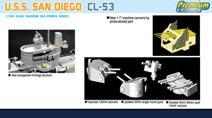 Dragon 7052 USS San Diego CL-53 1/700 – image 4