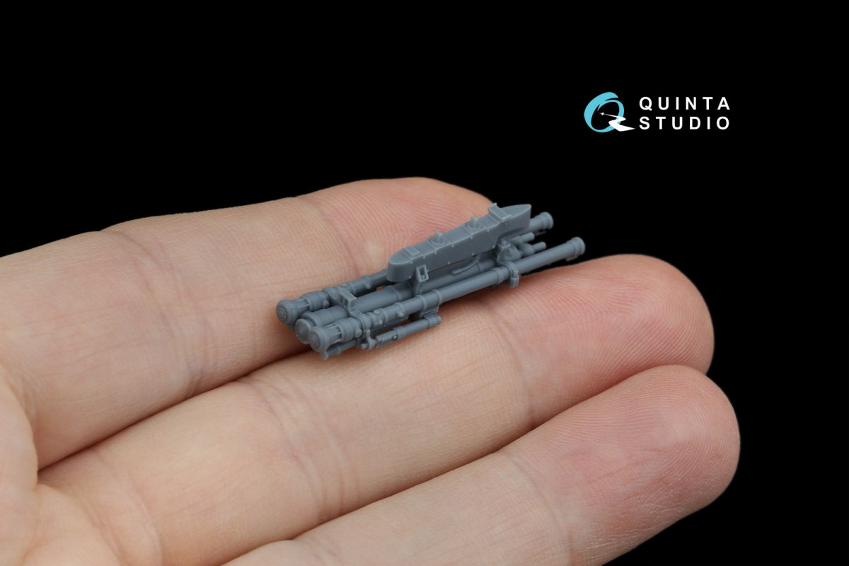 Quinta Studio QT48085 9S846 Strelets, twin launch module kit (for all kits) 1/48