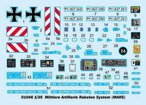 Trumpeter 01046 Mittlere Artillerie Raketen System MARS 1/35 – immagine 4