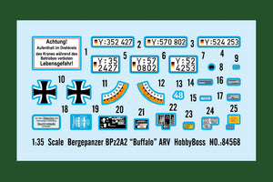 Hobby Boss 84568 Bergepanzer BPz2A2 Buffalo ARV 1/35 – imagen 4