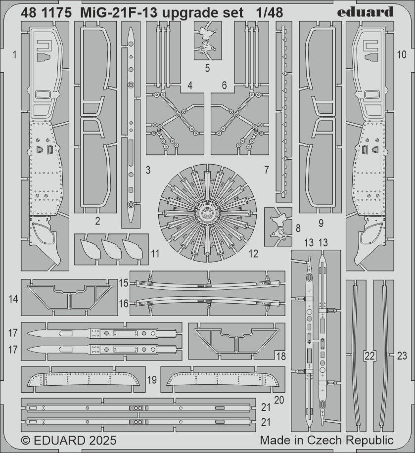Eduard 481175 MiG-21F-13 upgrade set EDUARD 1/48