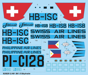 Trumpeter 02829 C-48C Skytrain Transport Aircraft 1/48 – immagine 12