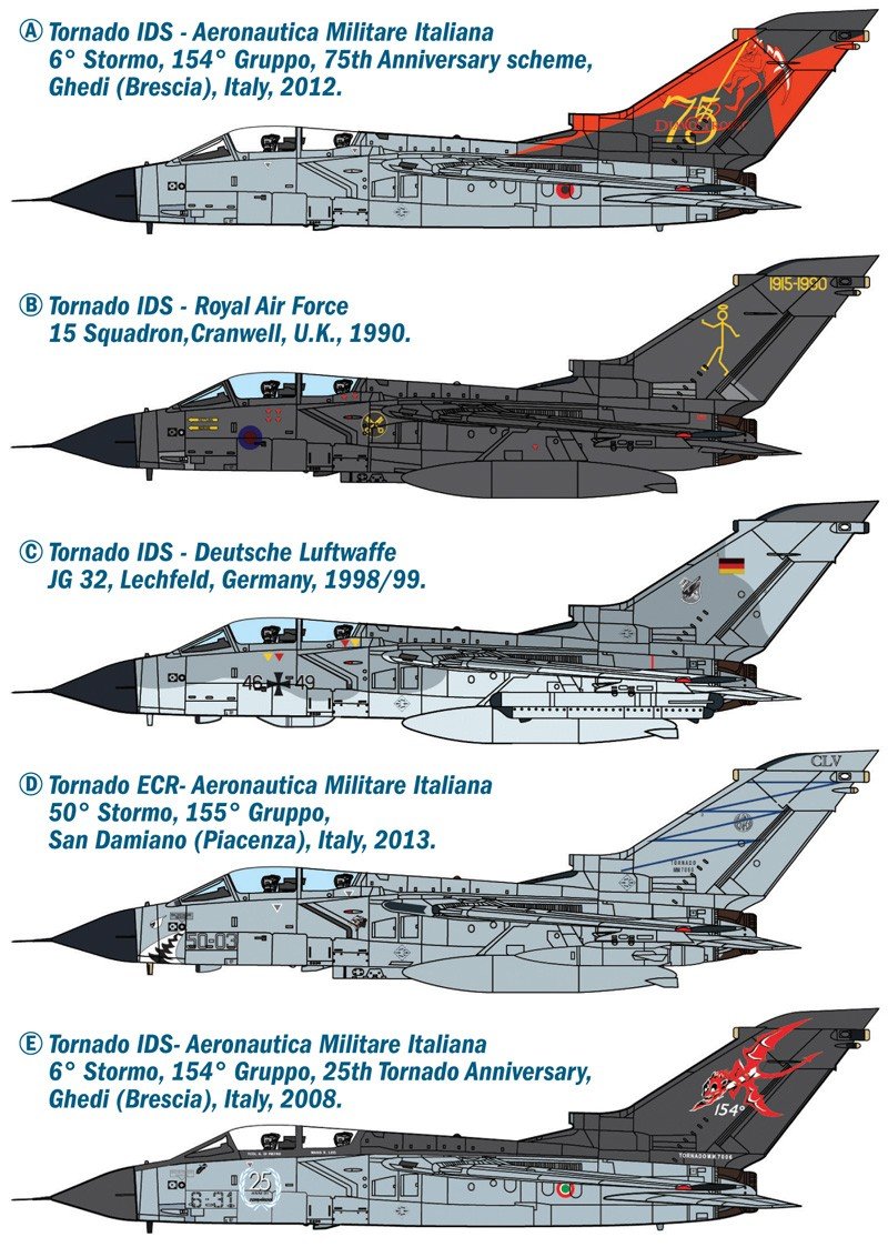 Italeri 1336 Tornado IDS/ECR Special Colors 1/72 – imagen 3