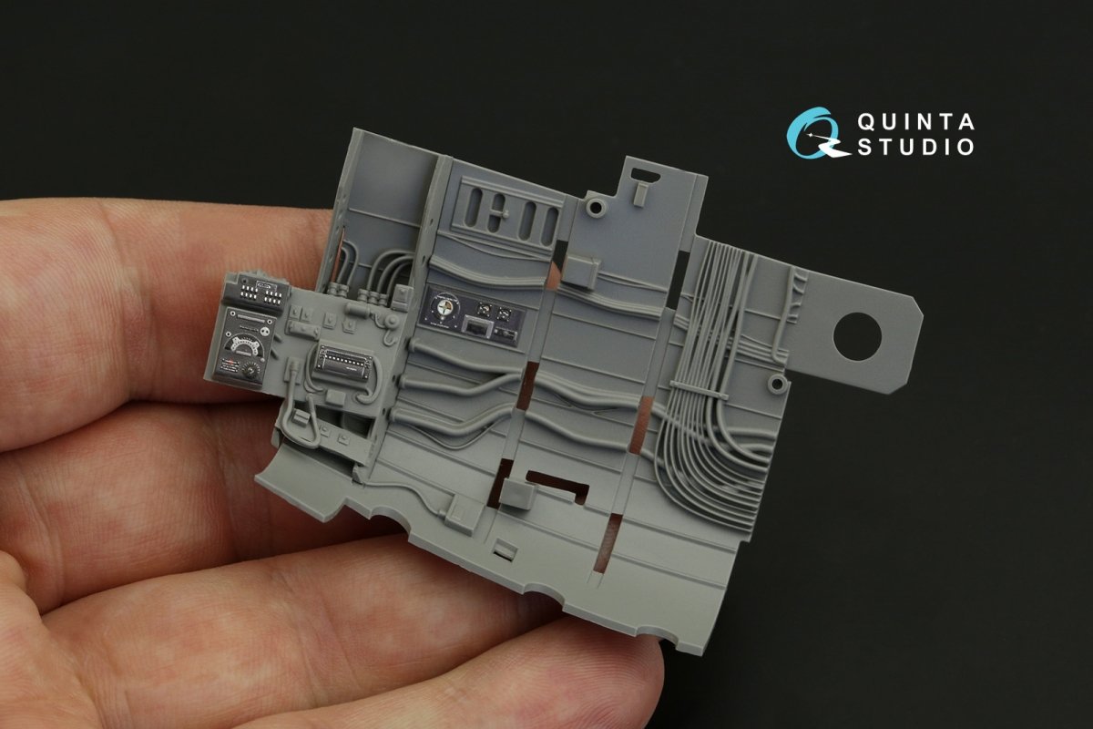 Quinta Studio QD32150 Avro Lancaster B. Mk.I/III 3D-Printed &amp;amp; coloured Interior on decal paper (Border Model) 1/32 – zdjęcie 12