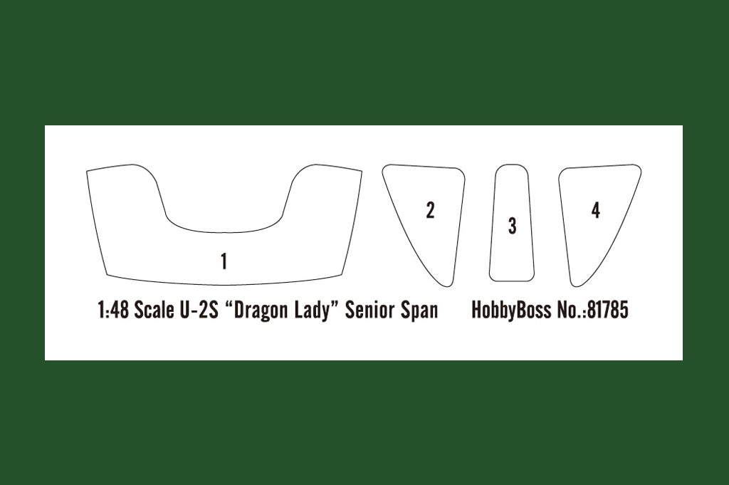 Hobby Boss 81785 U-2S “Dragon Lady” Senior Span 1/48 – imagen 3