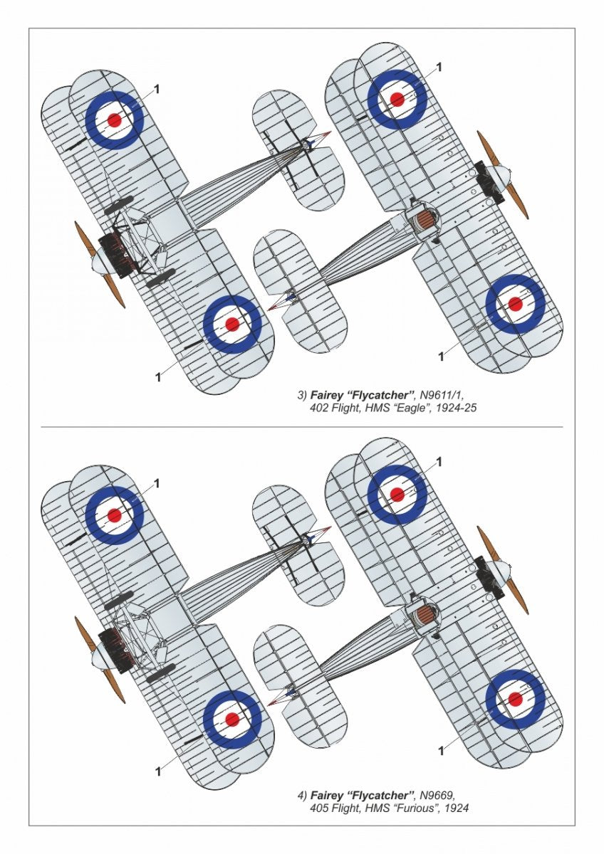 Armory Models 48001 Fairey Flycatcher British interwar FAA Fighter, early version, w/ Jaguar-III engine 1/48 – immagine 26