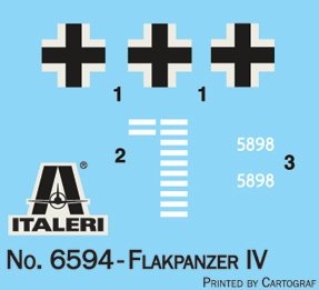 Italeri 6594 Flakpanzer IV Ostwind 1/35 – immagine 5