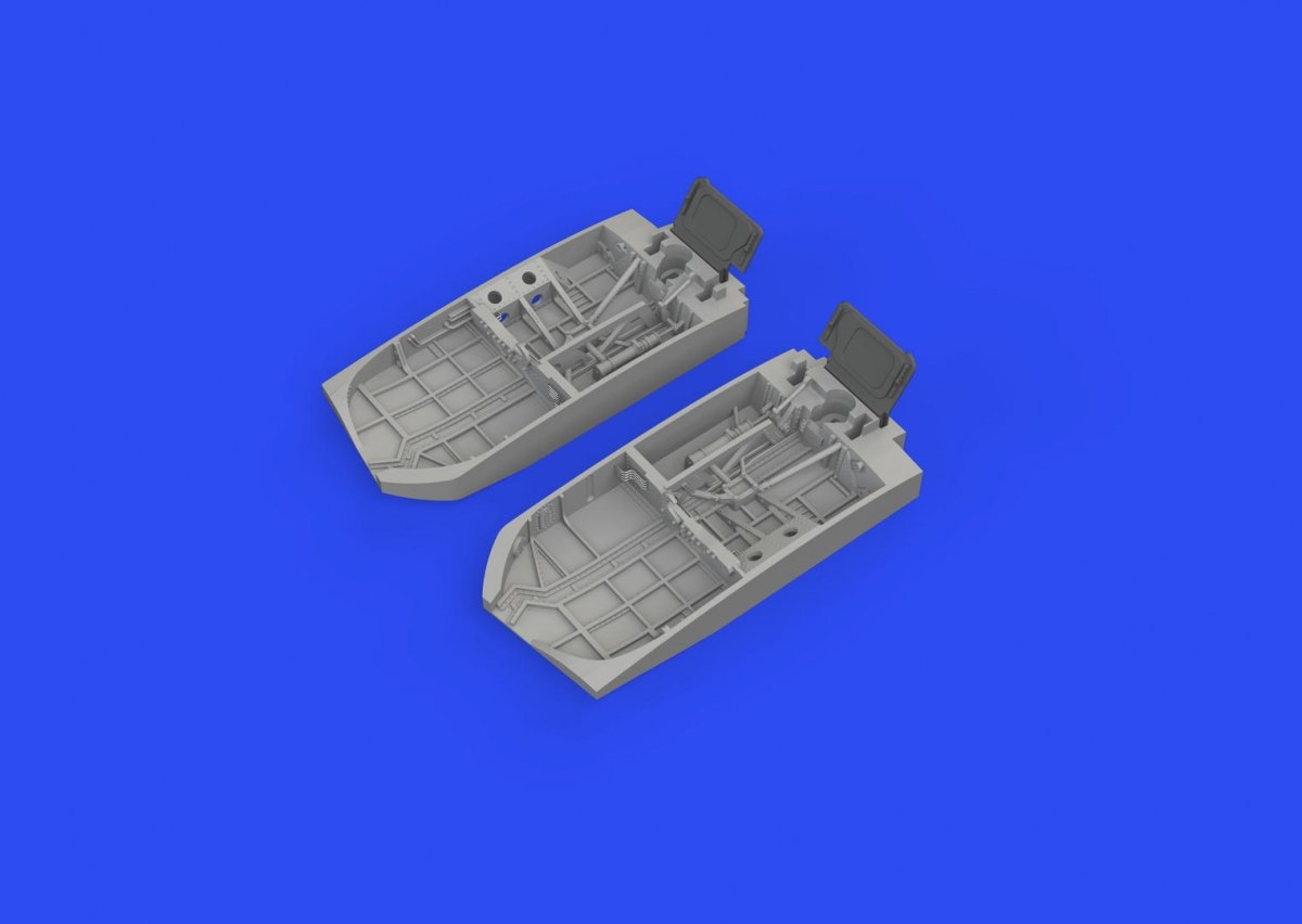 Eduard 648798 F6F wheel bays PRINT EDUARD 1/48 – immagine 6