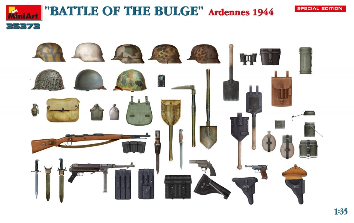 MiniArt 35373 “BATTLE OF THE BULGE”. Ardennes 1944. SPECIAL EDITION 1/35 – immagine 2