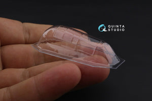Quinta Studio QC48081 Yak-2 vacuformed clear canopy (for Mars Models kit) 1/48 – immagine 4