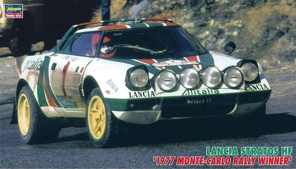 Hasegawa CR32 Lancia Stratos 1977 Monte Carlo 1/24 